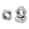 M5 Square Nut 304 Stainless Steel Thread Cutter (Pack of
