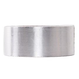HiwowSport Fiberglass Aluminized Foil Heat Shield Thermal Barrier Adhesive Backed Heat Reflective Tape 2" x 82' Roll Silver