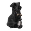 Nemesis Now Reapers Feline Cat Lantern Figurine, Black, 18.5cm