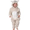 Wunsy Kid's Onesie Fully Super Soft Sheep Lamb All-in-One Fleece