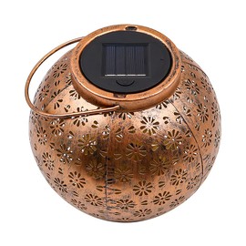NUZAMAS Solar Lantern Outdoor Hanging Garden Light Solar Power Daisy Lamp Lantern Waterproof Garden Ornament Outdoor Decoration for Porch,Yard Courtyard,Table, Lawn, Patio