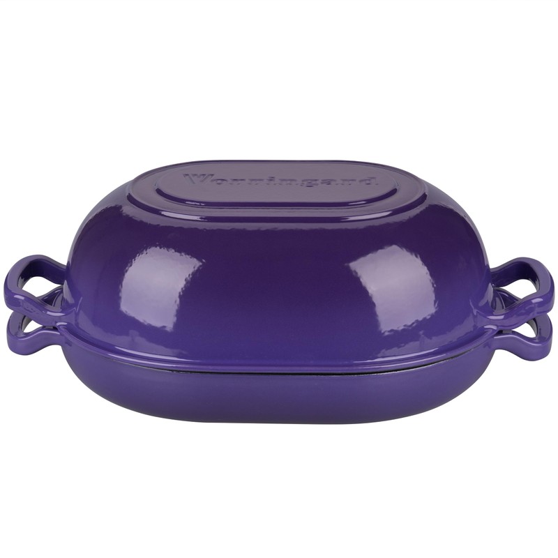 VORRINGARD Enameled Cast Iron Sourdough Bread Oven, Dutch Oven, Loaf