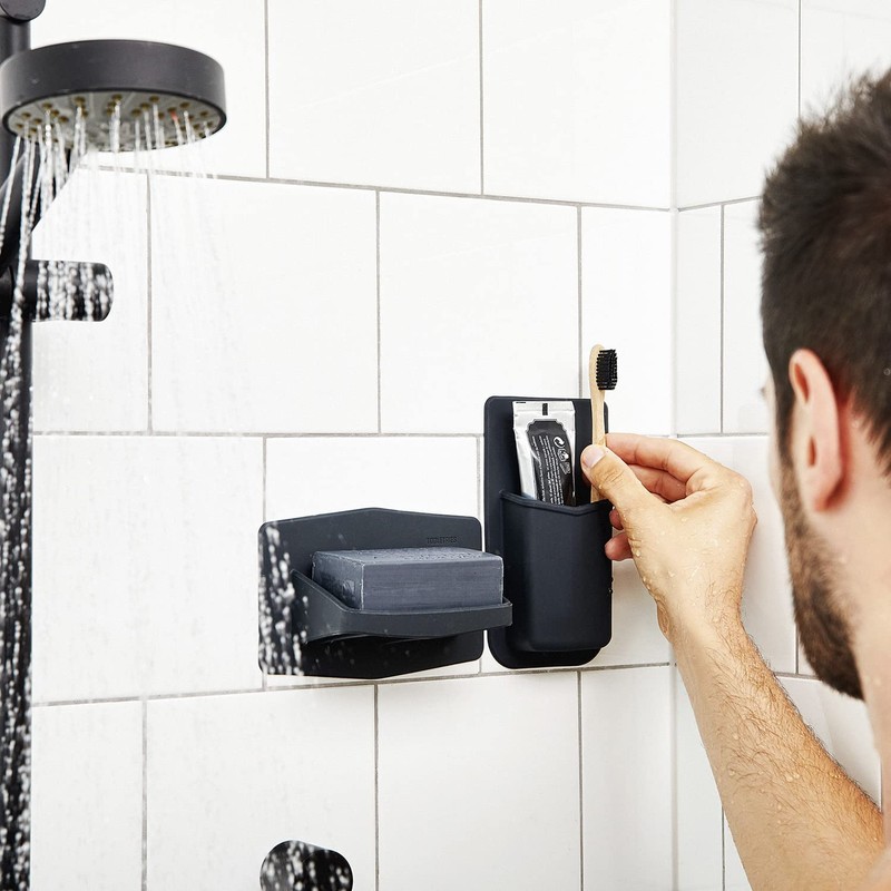 TOOLETRIES The Henry Essentials Holder - Silicone Toiletry Organizer, Shower