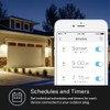 Kasa Apple HomeKit Outdoor Smart Plug, 2 Sockets, IP64 Weather