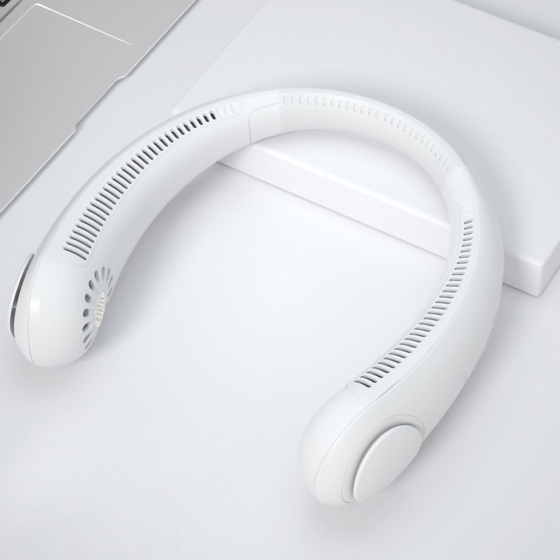 Neck Fan Portable USB Fan Super Quiet Adjustable Bladeless Fan