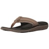 Reef Men's Phoenix Sandal, Black/Tan, 8 M US
