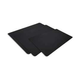 Pagnanno. Chopping Board-Catering Cutting Set-Kitchen Board-Glass Worktop Savers-Sink Chopping Board-Large-Worktop Protectors Heat Resistant- Black Design (Design 12, 16 x 12 inches (Pack of 1))