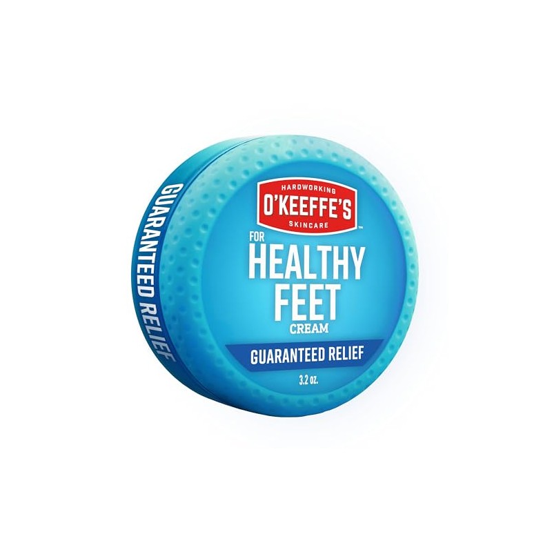 O'Keeffe's - Crema para pies Healthy Feet, tarro de 3.2