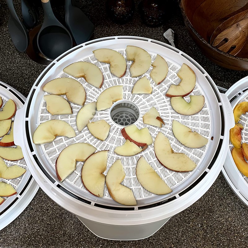 (8 Pack) Round Silicone Dehydrator Sheets, Dostk Premium Non Stick