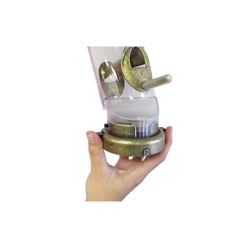 Cole's TT06 Terrific Tube Bird Feeder, 6-Port, Gold