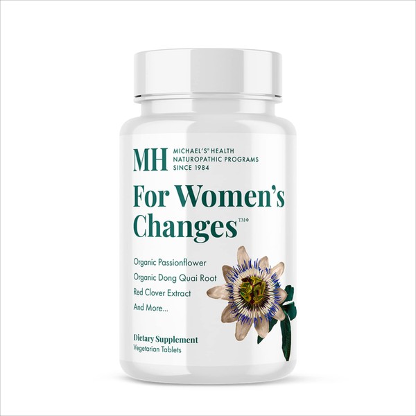 Michael's Naturopathic Programs for Women's Changes - 180 Vegan Tablets - Excellent for Peri-Menopausal and Menopausal Women - Vegetarian, Kosher - 45 Servings