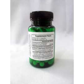 Bodhi Coral Tooth Capsules (H. coralloides) - Bioavailable Fruiting Body Powder - USA - 100 Capsules