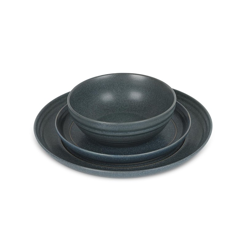 Stone Lain Elio 24-Piece Dinnerware Set Stoneware, Plates and Bowls