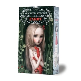 I.I.J Tarot Cards, 78 Cards, Tarot Divination, Nicoletta Ceccoli Tarot, Japanese Instruction Manual Included (English Language Not Guaranteed)