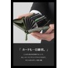 LS LASIEM Men's Wallet, Mini Wallet, Small, Compact, Zig-Zag, Camel