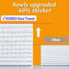 Face Towels Disposable,100 Count Ultra Thick Disposable face towels Facial