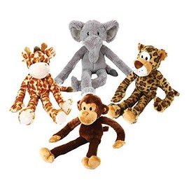 Multipet 22" Swing Safari Dog Chew Toys (3 Pack)