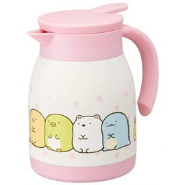 Skater VSP6 Stainless Steel Tabletop Pot, 20.3 fl oz (600 ml), Vacuum Double-Wall Construction, Thermos