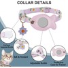 Breakaway Cat Collar, 8-12 in Adjustable Buckle Kitten Collars with