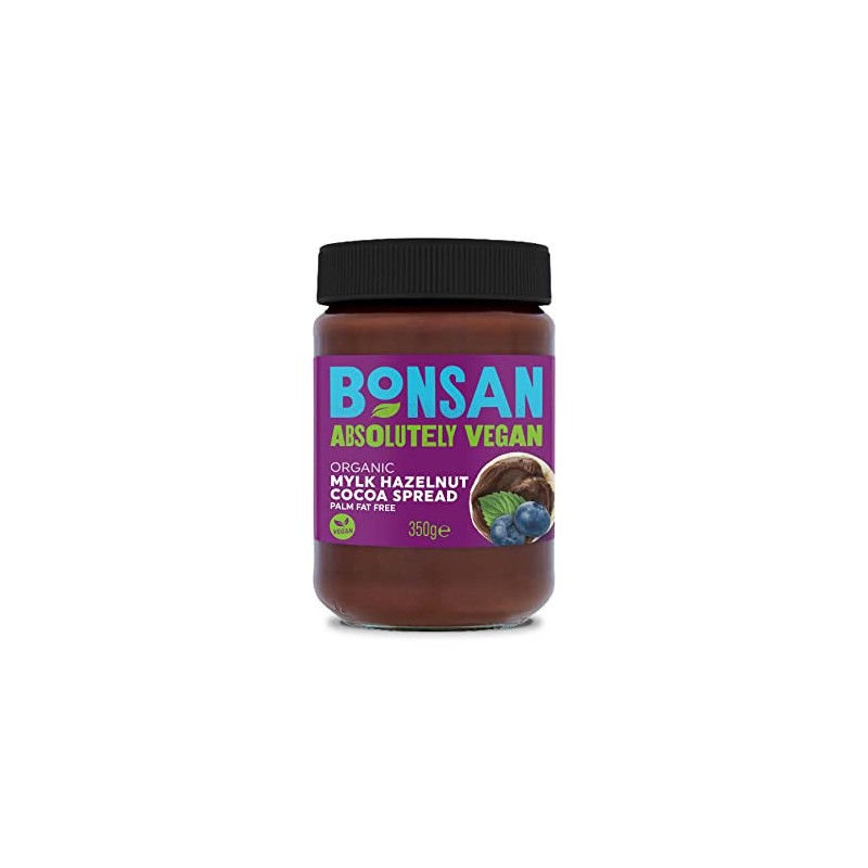 Bonsan Vegan Mylk Hazelnut Cocoa Spread Vegan, 350g