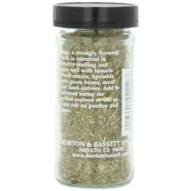 Morton & Basset Spices, Sage, 0.4 Ounce (Pack of 3)