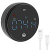 Magnetic Kitchen Timer with Large Display Digital Kitchen, Easy to
