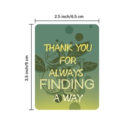 HOMANGA 50 Unique Motivational Cards for Employees, Gratitude, Employee Appreciation Cards, Kindness Thank You Notes for Coworkers, Affirmations Card for Coworkers, Teachers, Boss