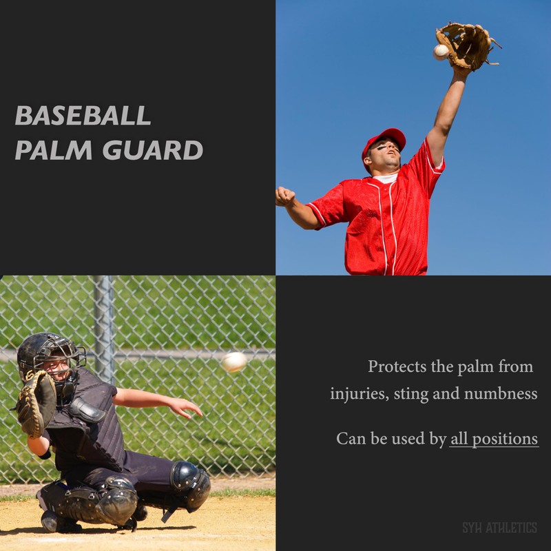 Palm Guard for Baseball & Softball in 3 Sizes (Youth/Adult)