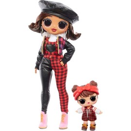 L.O.L. Surprise! OMG Winter Chill Camp Cutie Fashion Doll & Sister Babe in the Woods Doll with 25 Surprises to Unbox - Clothes & Accessories with Reusable Playset for Kids Girls Ages 4+