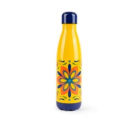 Excelsa Puebla Thermal Flask, 50 cl, Yellow, Stainless Steel