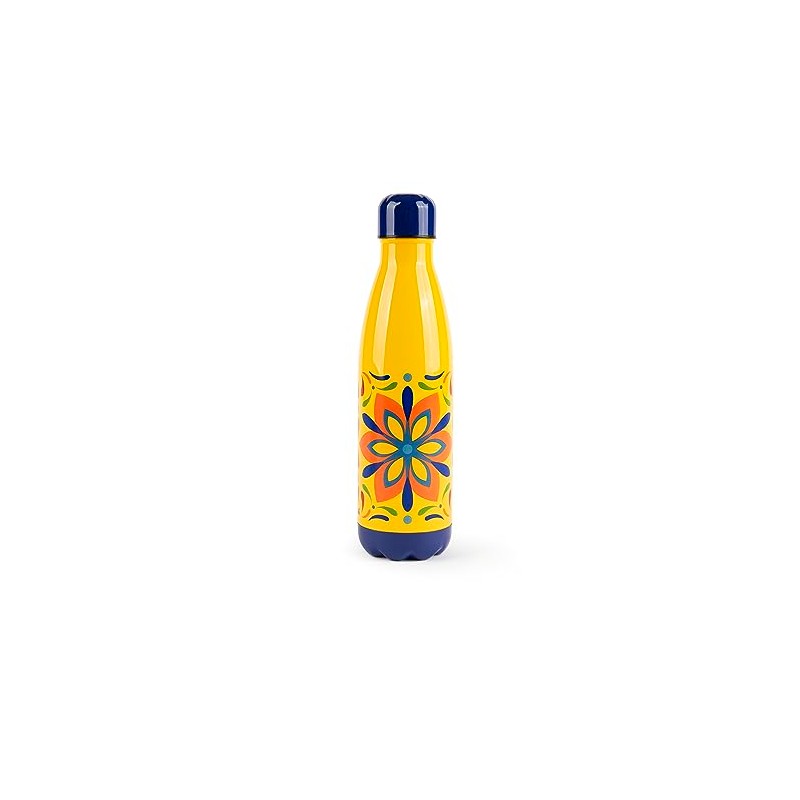 Excelsa Puebla Thermal Flask, 50 cl, Yellow, Stainless Steel