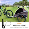 NICEDACK Bicycle Trailer Coupling, Universal Bicycle Trailer Coupling, Dog Trailer