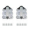 Spring Hinge RLECS 2PCS 66mm/2.6inch Spring Loaded Door Self Closing