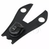 Generic Black Leather Gas Tank Bag Panel Cover Pad W/