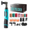AUTIWOZ Cordless Mini Polisher, Micro Scratch Remover Buffer Polisher, 1/2/3