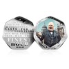 The Koin Club Winston Churchill Famous Speeches 3 Colour Silver