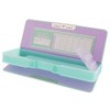 Sunstar Stationery S1313274 Pencil Case, Compact Fluffy, Yokopita Light Green