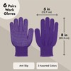 Juvale Garden Gloves for Women - 6 Pairs (12 Count),