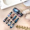 Planet Press on Nails Long Length Ballet Shaped Fake Nails