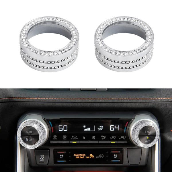 YFRAUTO Bling Accessories for 2019 2020 2021 2022 Toyota RAV4