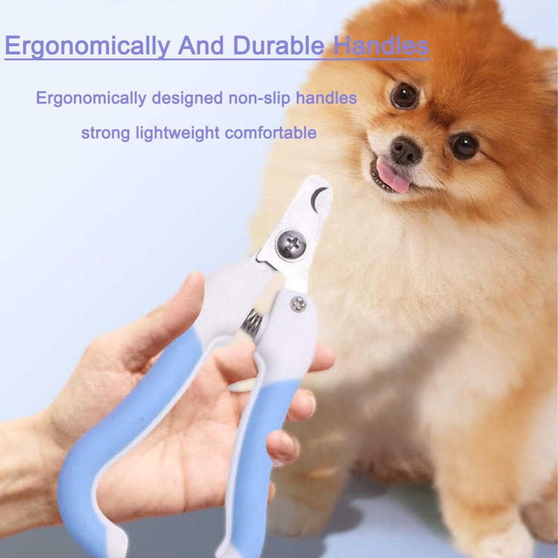 Pets Nail Clippers and Trimmers-with Safety Guard to Avoid Overcutting,