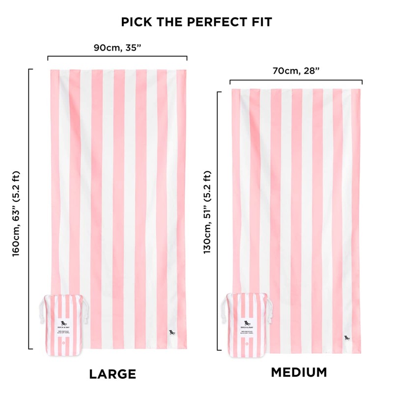 Dock & Bay Kid's Towel - For Beach Use -