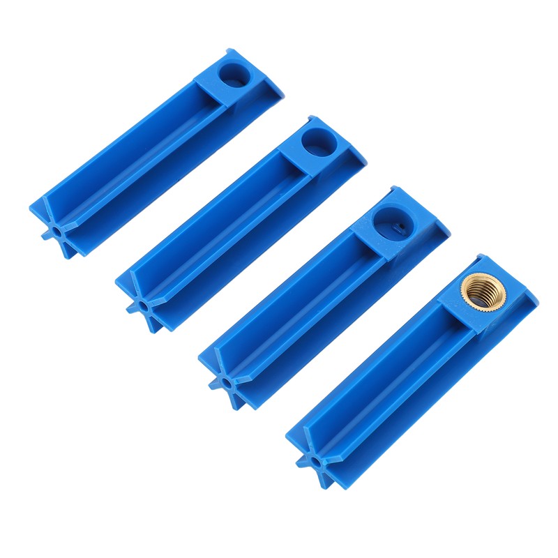 4PCS Fuel Injector Nozzle Flush Cleaner Adapter Universal Cleaning Tool