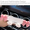 AGLOO Adorable Car Phone Holder – Pink Butterfly Bow Design,Universal