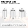 BLSGBUIDING Reducing Bushing Arbor Adapters for Bench Grinding Wheel, Aluminum