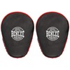 Benlee Leather Hand Pads (1 Pair) Tucson Black/Red One Size