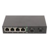 SFP Fiber Switch 6 Ports 10 100 1000M Self Adaptive