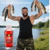 Concentrated Red worm liquid 3PCS, All-season universal fishing, natural bait