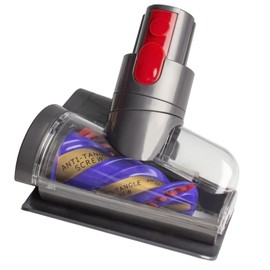 Mini Motorized Tool Brush Head Replacement For Dyson Cordless Vacuum Cleaner Head Anti-Tangle V7, V8, V10, V11, V15 - Effortlessly Tackle Pet Hair on Couches, Bed, Carpets