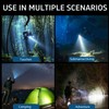 LIAISIMI Diving Torch Professional Bright Waterproof Safety Underwater Lamp 3